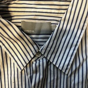 Boxy VINCE short sleeve button down.